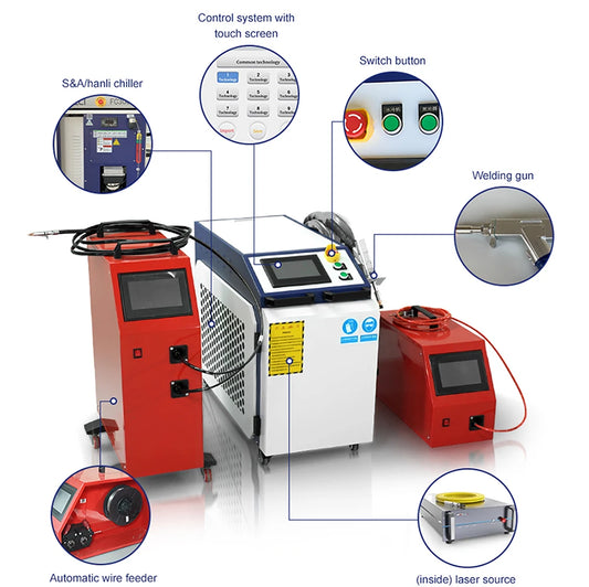 High Quality Welding Machine 2000W MAX laser welder fiber laser welding machine price