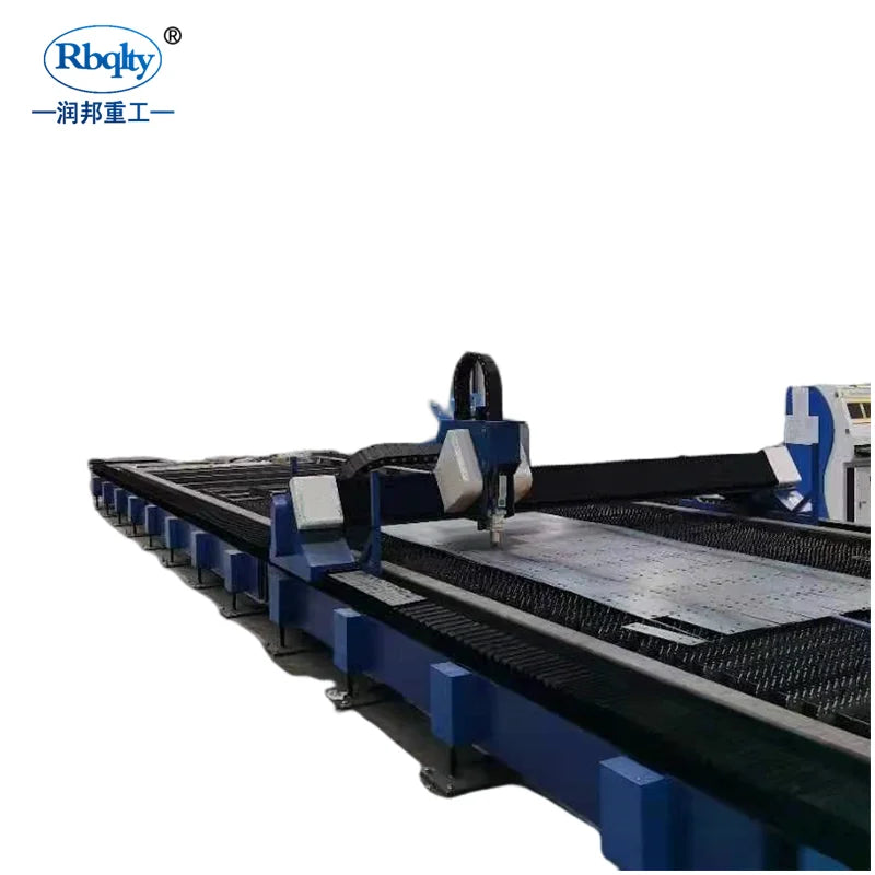 Heavy Gantry 3000mm 4000mm 6000mm 3Kw Fiber Laser Cutting Machine