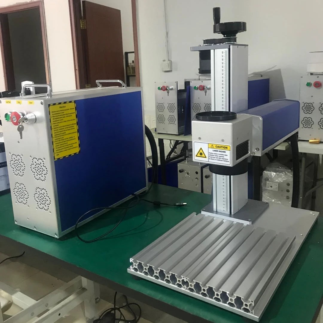 metal deep relief sculpture fiber laser  marking machine 20w 30w 50w 100w 3d