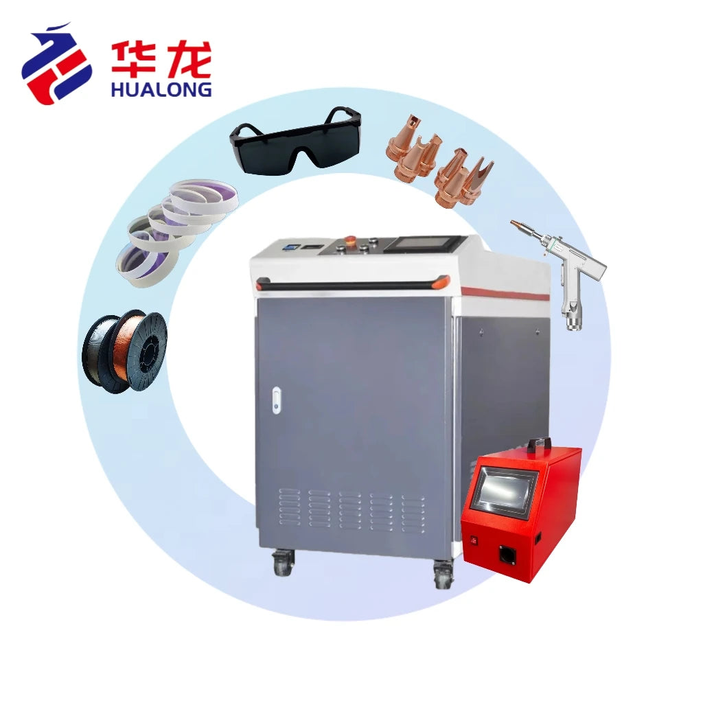 HUALONG Factory CNC direct sale Welder Machines Handheld Fiber Laser Welding Machine 1500w 2000w  Laser Welder