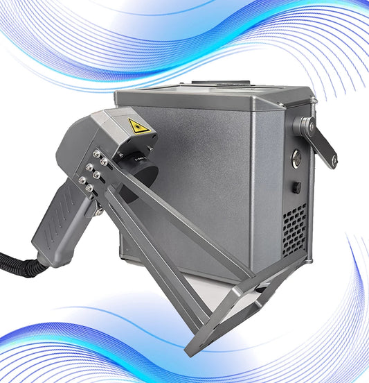 Mini Fiber Laser Marking Machine Handheld Small Industrial Metal Coding Machine Metal Portable Engraving Machine.