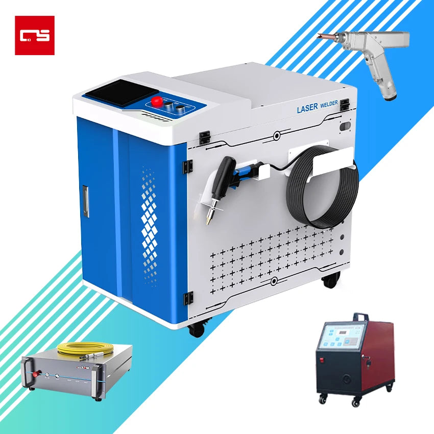 New Product Details Stainless Steel Hand Held Fiber Laser Welding Machine 1500W laser welders