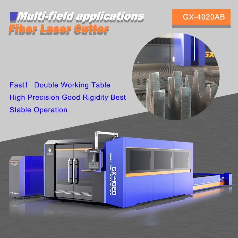 4020 1000w 1500w 3000w Cnc Sheet Metal Fiber Laser Cutting Machine