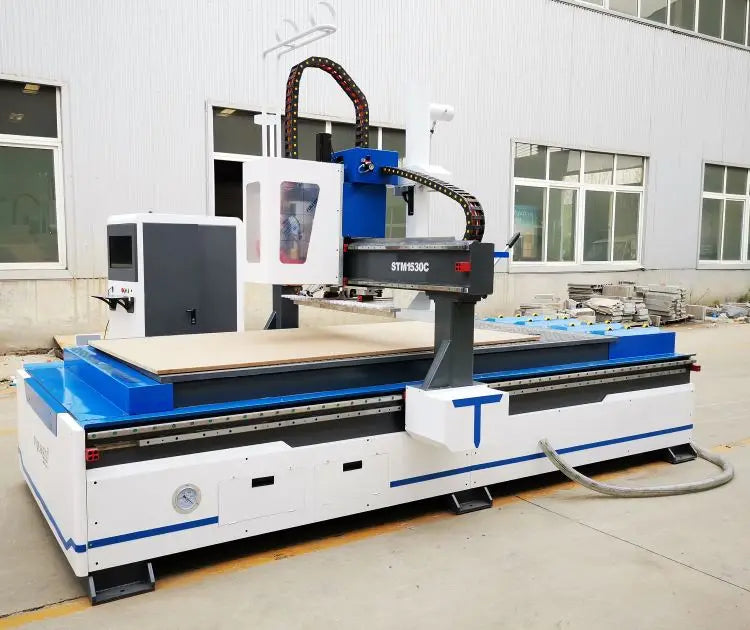 5x10 CNC Router Machine with Linear Automatic Tool Changer