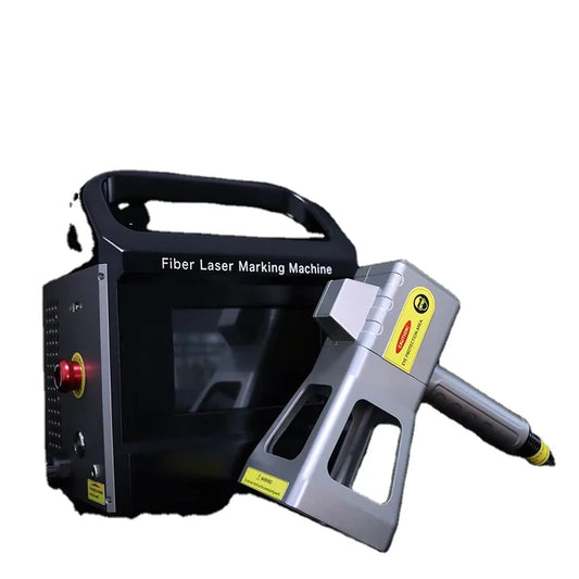 Handheld 20W 25w 30W 50w  portable fiber laser marking machine for metal jewelry print expiry date coding machine laser marker