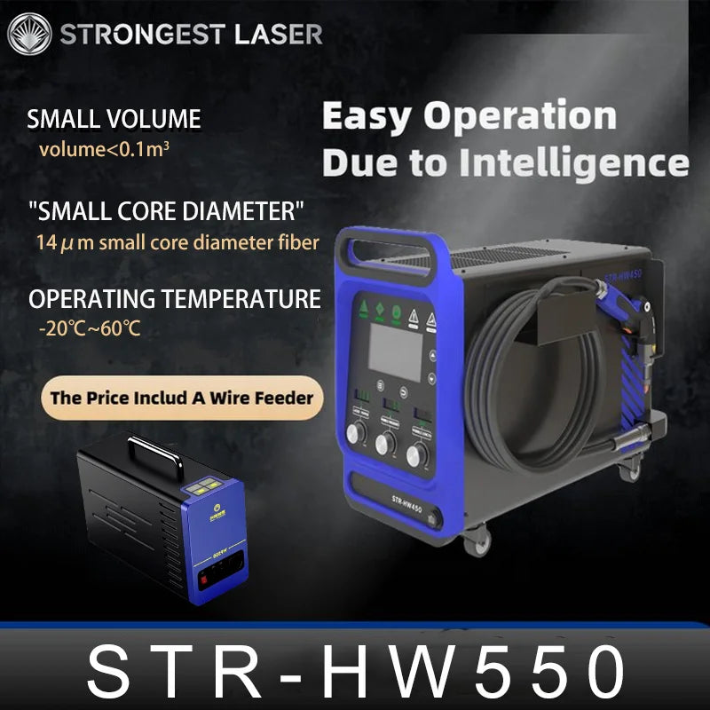 STRONGEST LASER Automatic integrated Portable Laser Welding Machine 1000w Handheld Laser Welder With CE