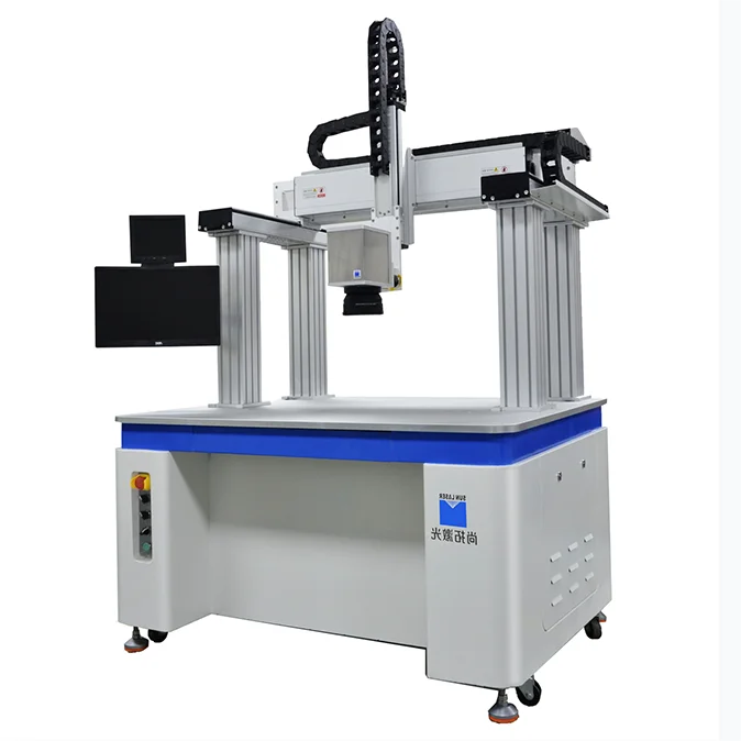 Laser Welding Machine For Li Ion Battery  Lifepo4 3000W Cnc 18650 Spot Pouch Cell Batteries Prismatic Automatic Pack 5Axis Metal