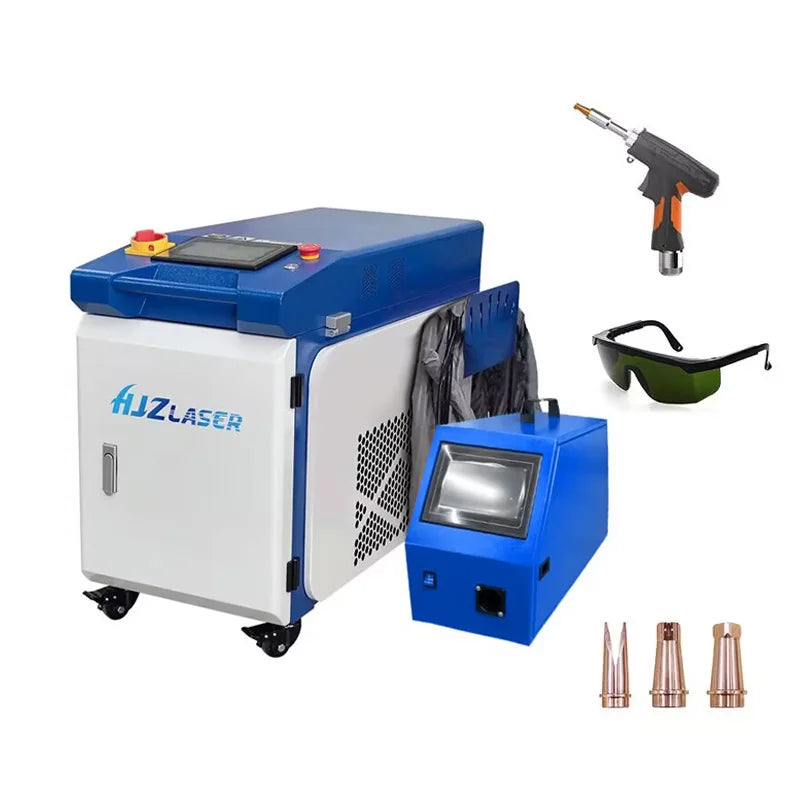 3000w handheld laser welding machine for welding steel  brass aluminum materials