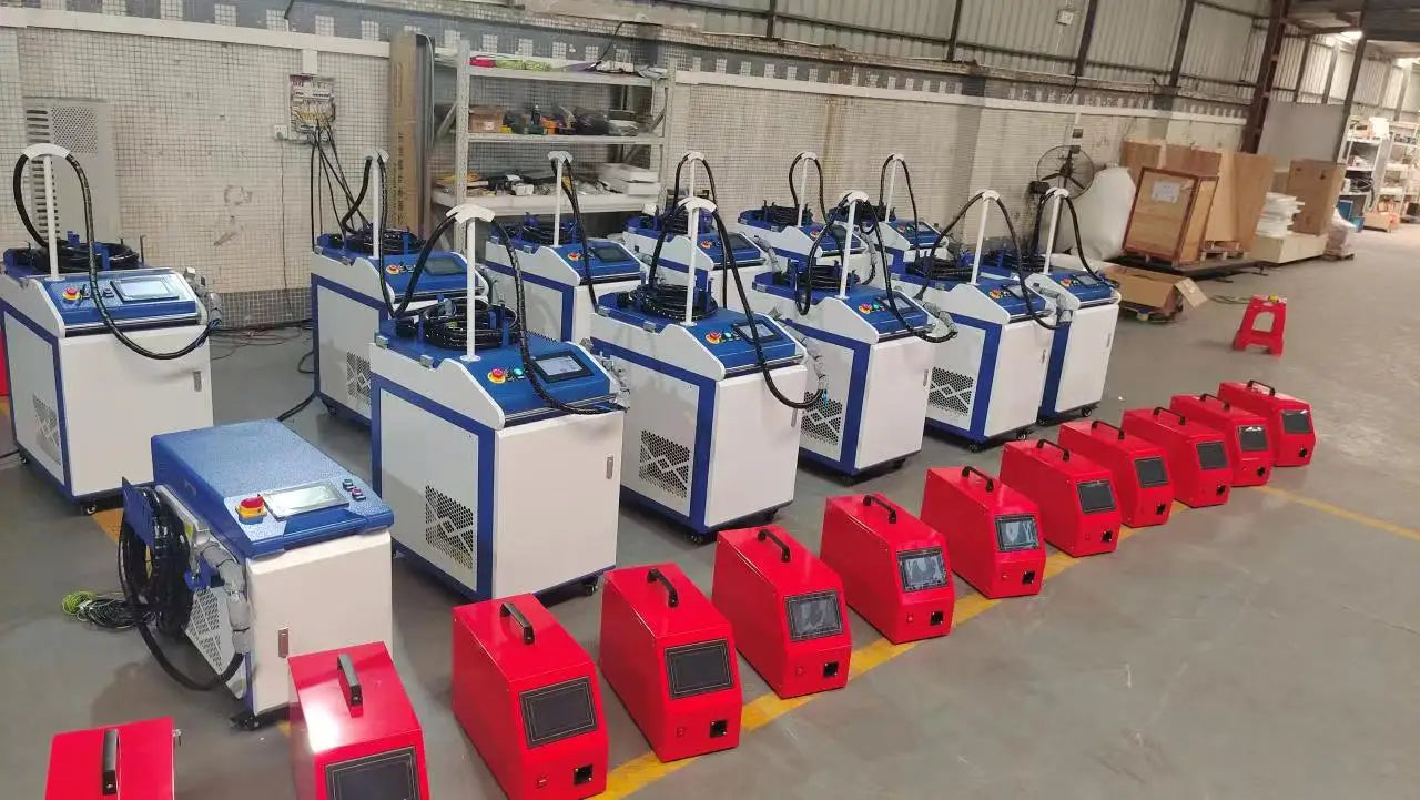 Automatic Industry Metal Handheld Fiber Laser Welding Machine with Wire Feeding