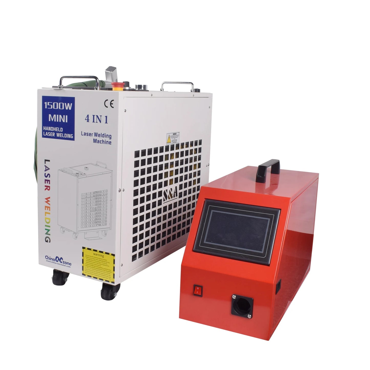 Newest Fiber Laser Welding Machine 4 in 1 Metal Cleaning rust removing machine