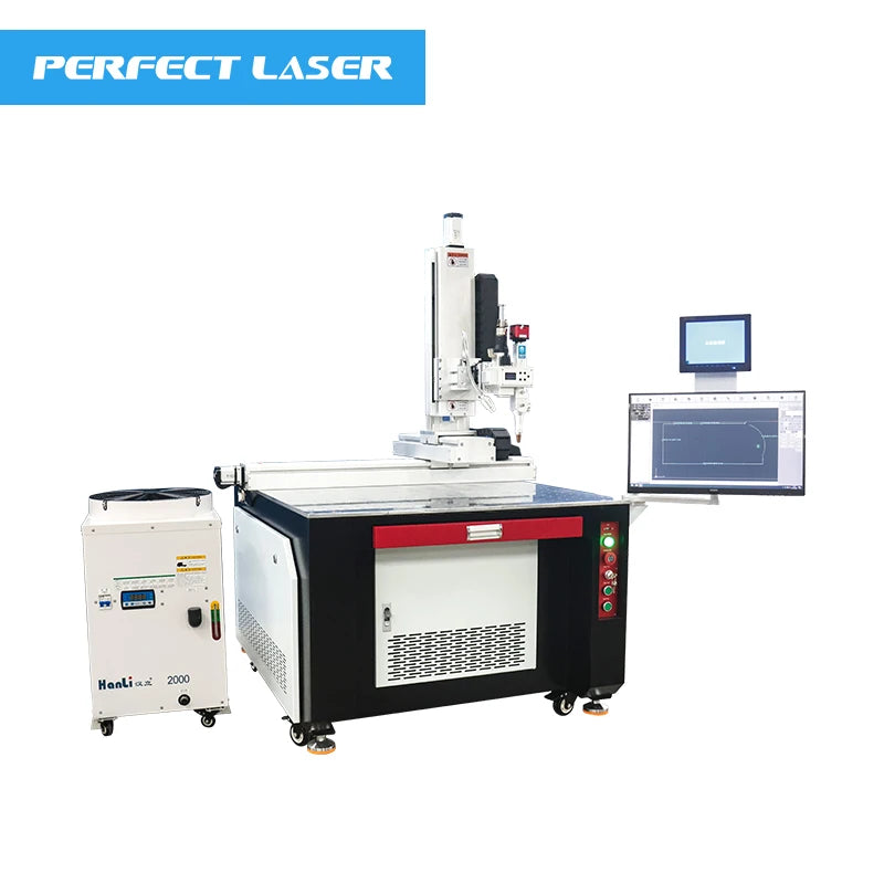 Perfect Laser-CCD Camera Auto Position 2000watt Optical Fiber Laser Welding Machine for Stainless Steel