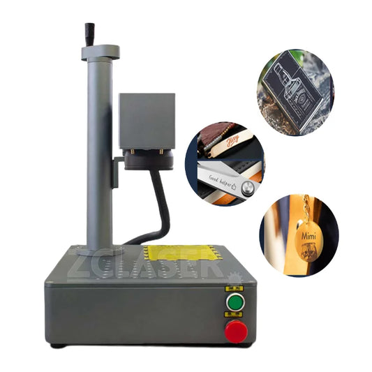 May Special Offer  20KG 20W 30W  Mini Fiber laser marking machine  Laser Engraving  Price For Metal