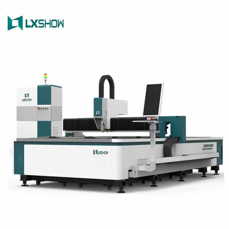 LXSHOW 3015 series High Power cnc Fiber   Laser Cutting Machine for carbon steel sheet metal