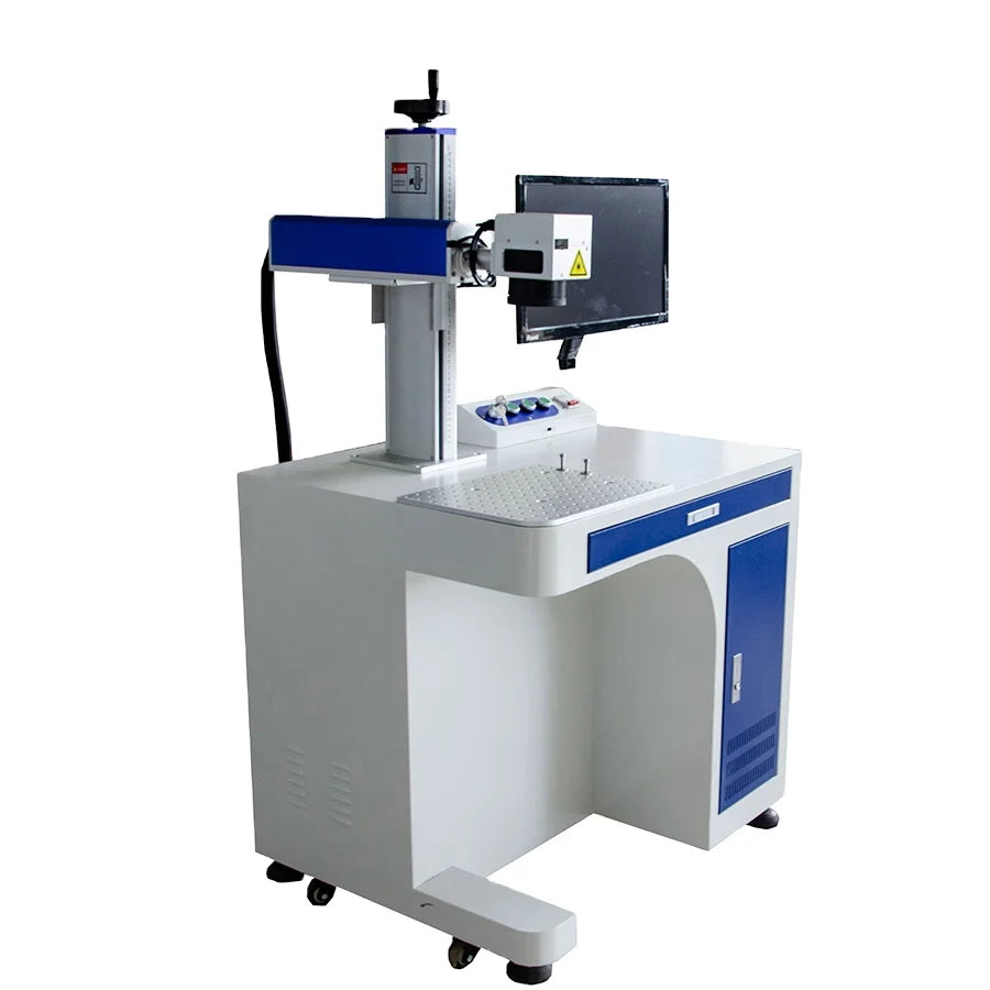 2021 China special sale  table type Laser source Fiber laser marking machine 3 year warranty laser marking