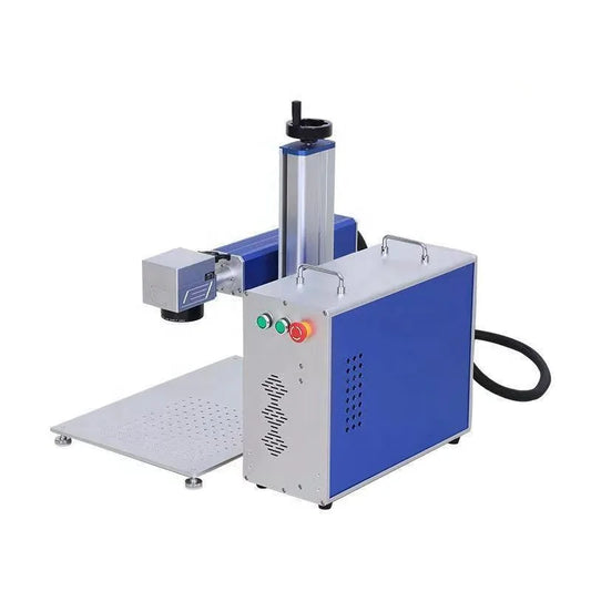 New High Quality Laser Equipment Split Fiber Laser Marking Machine Printing Metal Tableware Font Engraving Machine