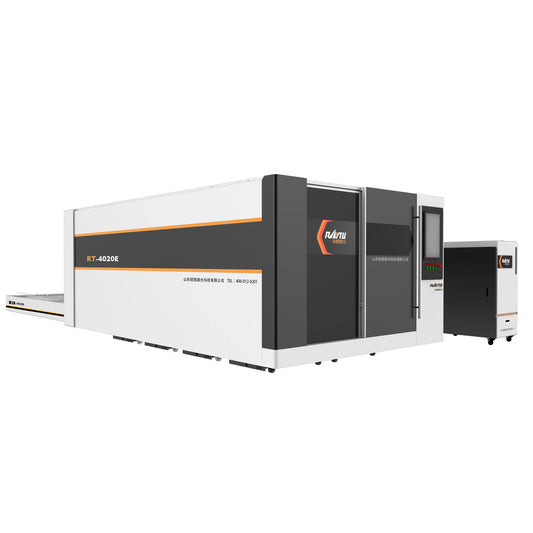 RAYTU factory 3000W 3015 double table  full covered  fiber laser cutting machine with high precision