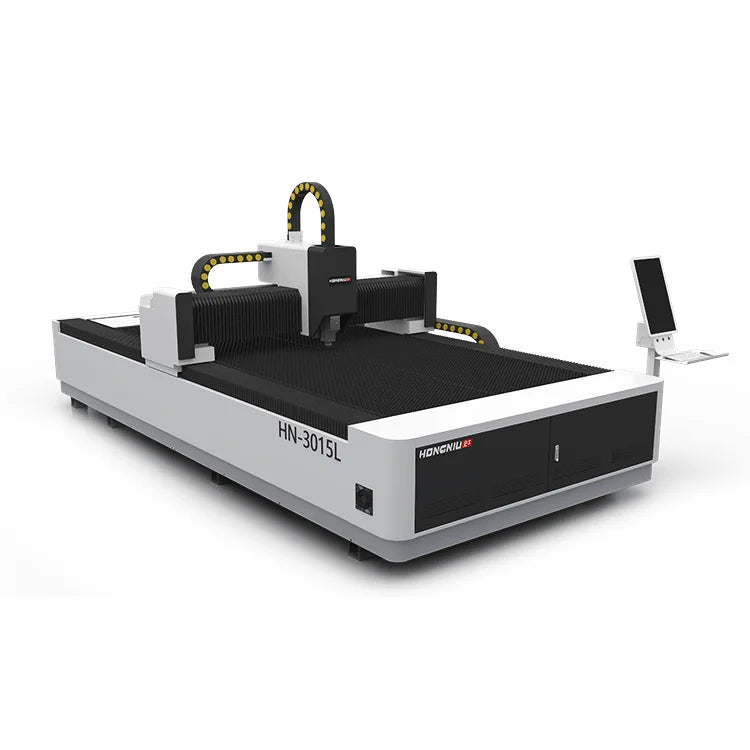 Open Type Single Table Fiber Laser Cutting Machine