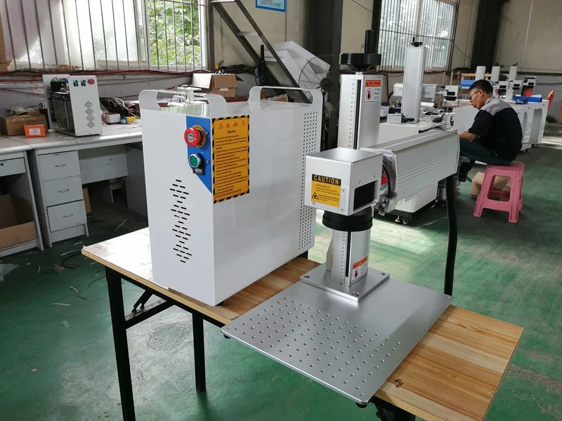 Raycus 30W fiber laser marking machine metal engraving machine split model fiber laser engraving machine