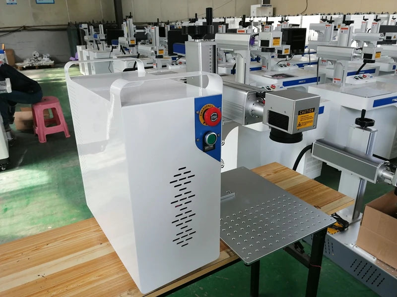 Raycus 30W fiber laser marking machine metal engraving machine split model fiber laser engraving machine