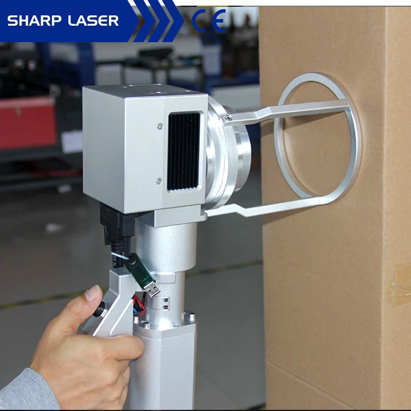 MF20-HD portable fiber handheld laser marking machine