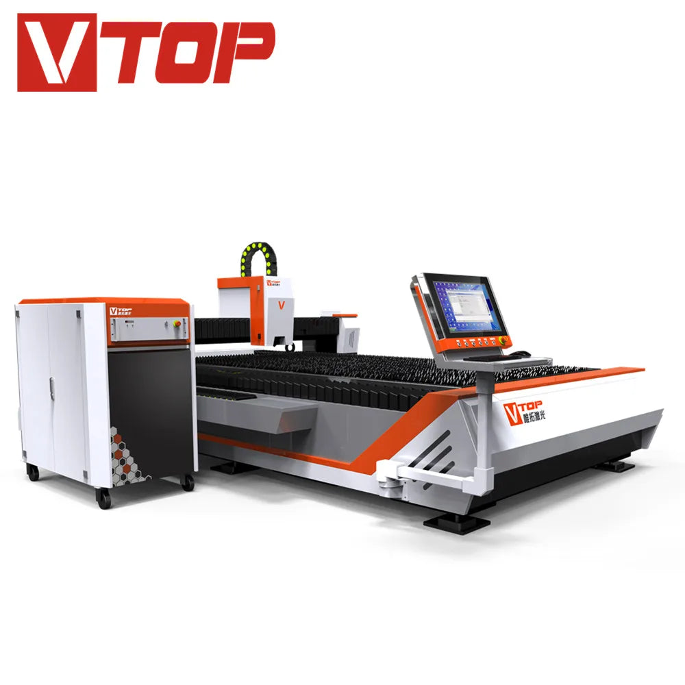 High Speed Single Mode Fiber Laser Cutting Machine For Stainless / Carbon / Mild Steel Plate