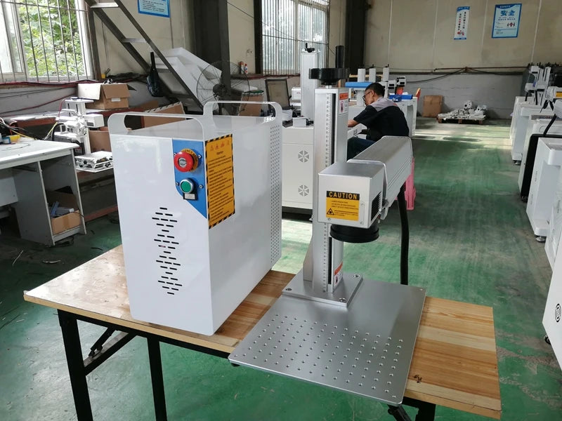 Raycus 30W fiber laser marking machine metal engraving machine split model fiber laser engraving machine