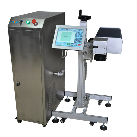 UV Laser Coder High Speed Qr Code Coder Automatic UV Laser  Marking Machine for Electronic/Plastic