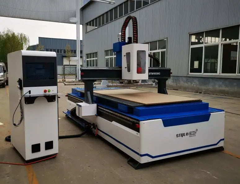 5x10 CNC Router Machine with Linear Automatic Tool Changer