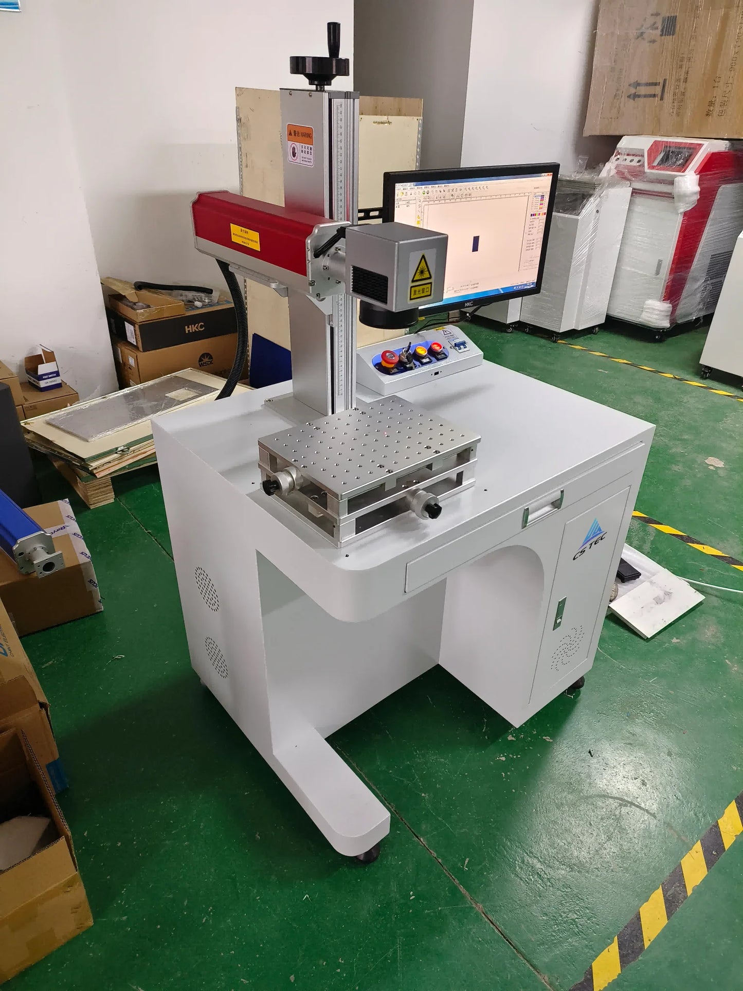 Laser Marking Machine with CCD and Screen: User-Friendly Interface and Enhanced Accuracy