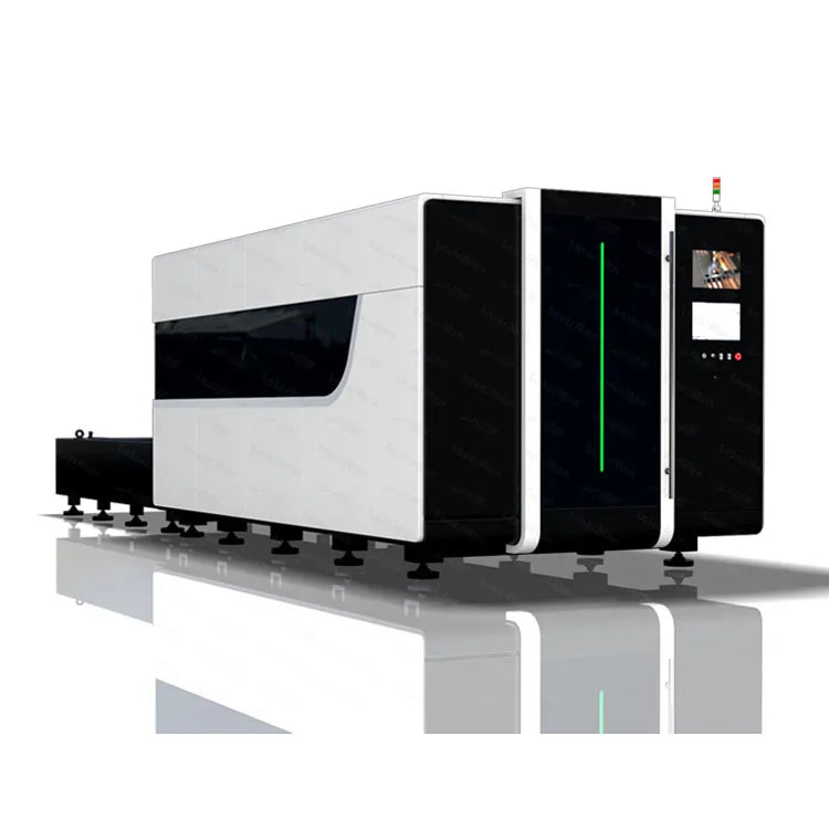 New Design 1530EH exchange tables full enclosed Metal sheet and tube fiber laser cutting machine