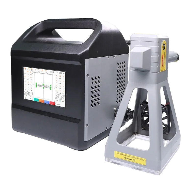 Handheld Portable Mini Fiber Laser Marking Machine Truck Chassis Number Metal Engraving Machinery 20W 25W Raycus