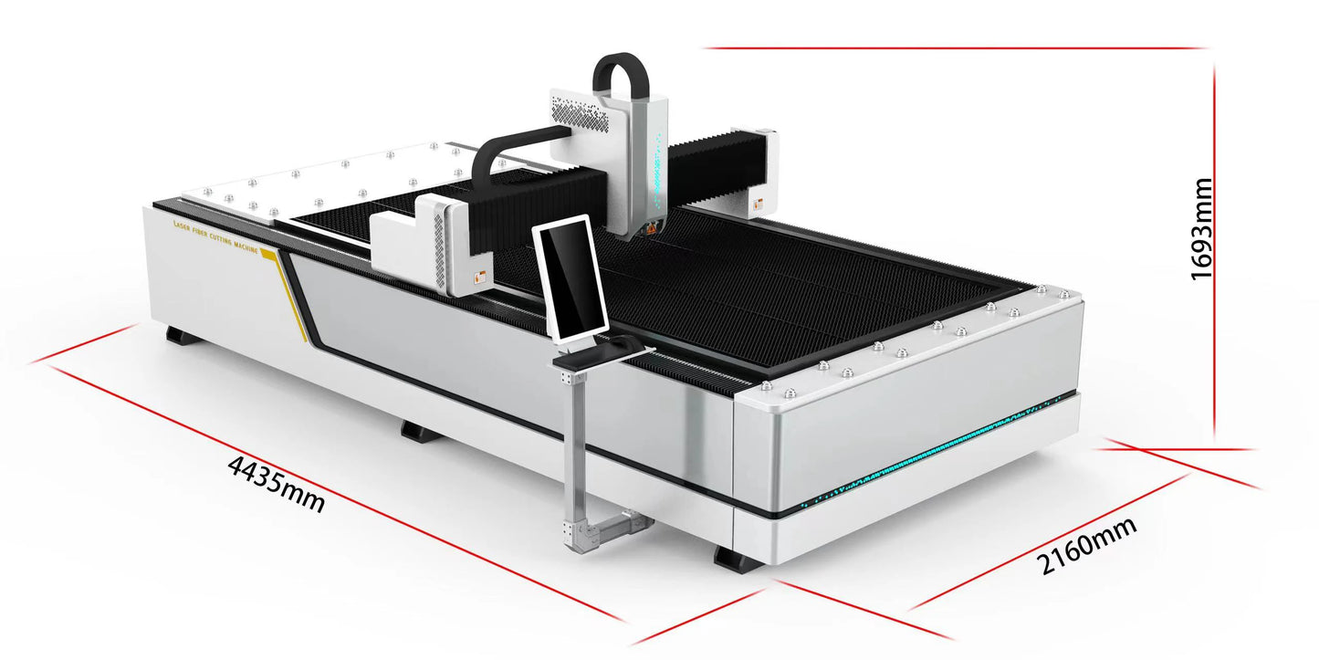 New Type 1530 CNC stainless sheet metal fiber laser cutting machine