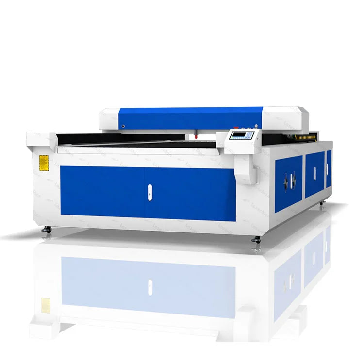 Large size 1300*2500mm CO2 laser engraving cutting machine with water chiller extractor