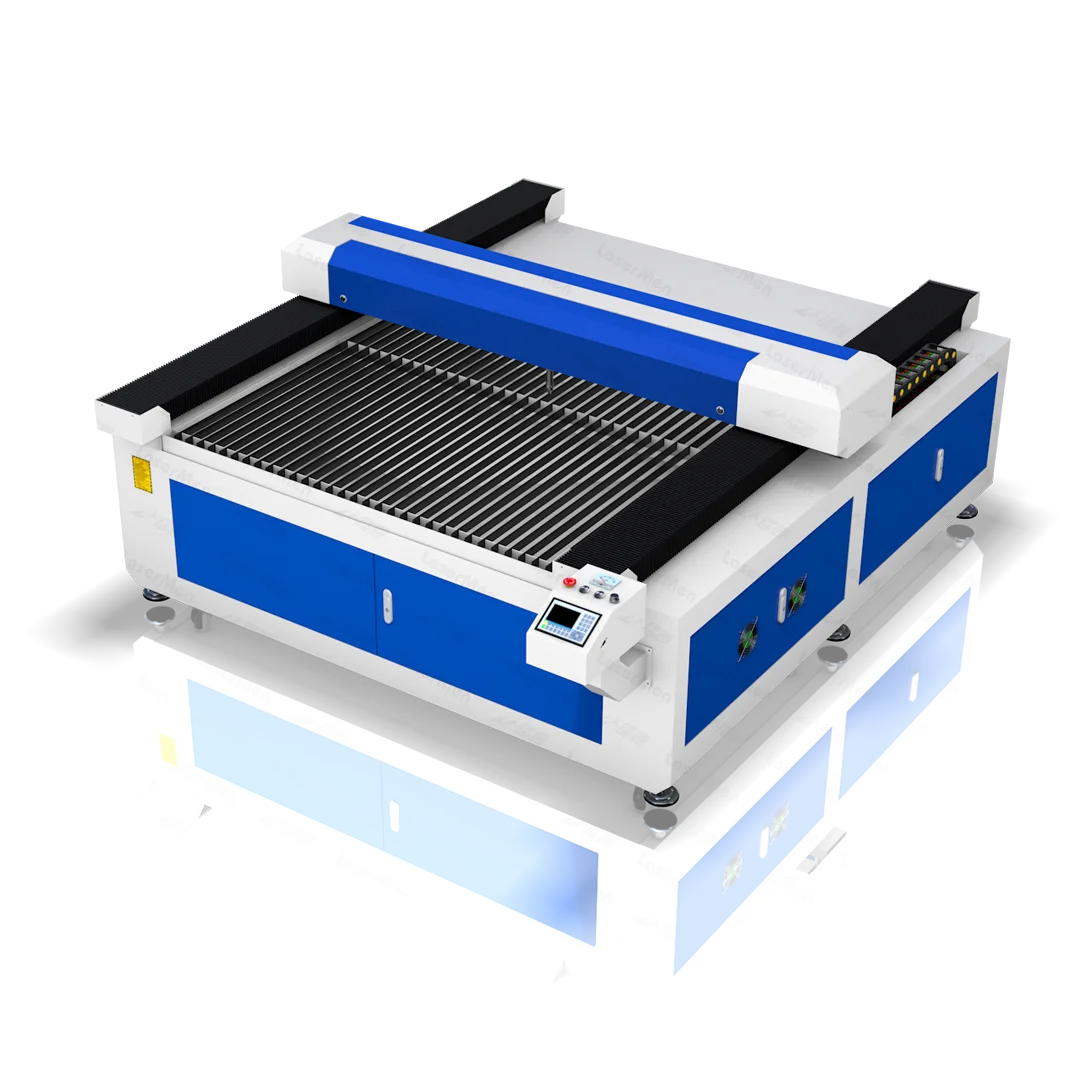 New design LM-1616-1 130W CO2 laser cutting engraving machine with high cutting precision