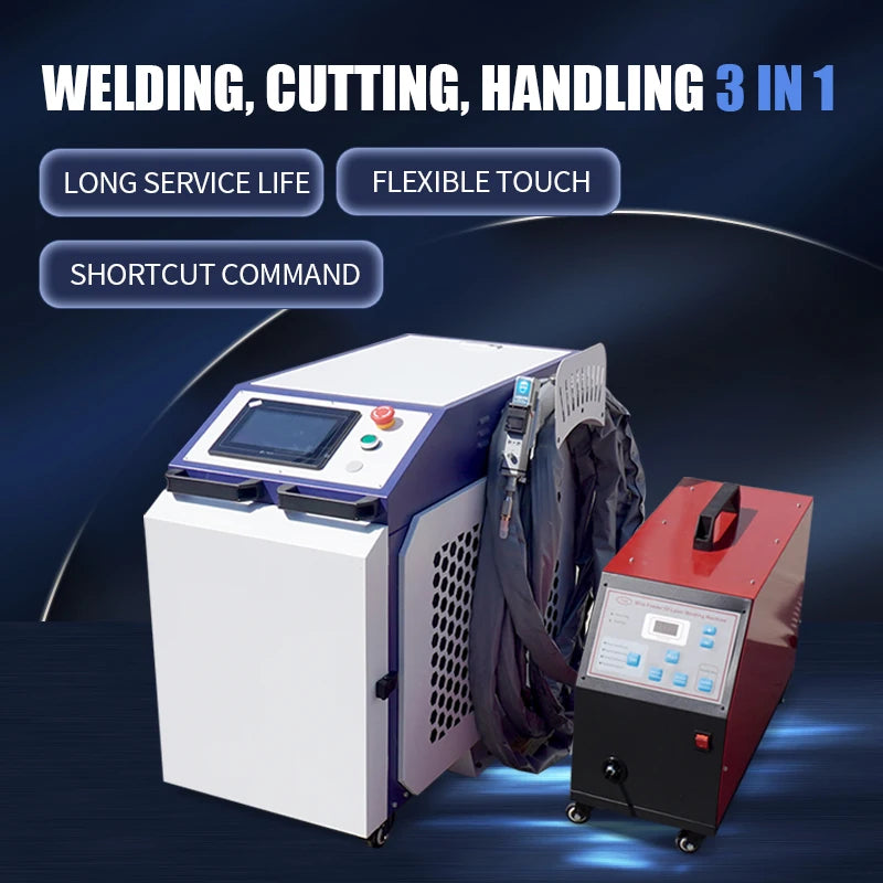 Portable 1000w 1500w 2000w laser welding machine Handheld cnc fiber laser welding machine for sale