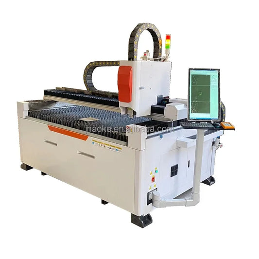 Aoke 6060 9060 1390 1610 1325 3015 Max Raycus 1500W 2000W 3000W 6000W  aluminum metal steel fiber laser cutting machine