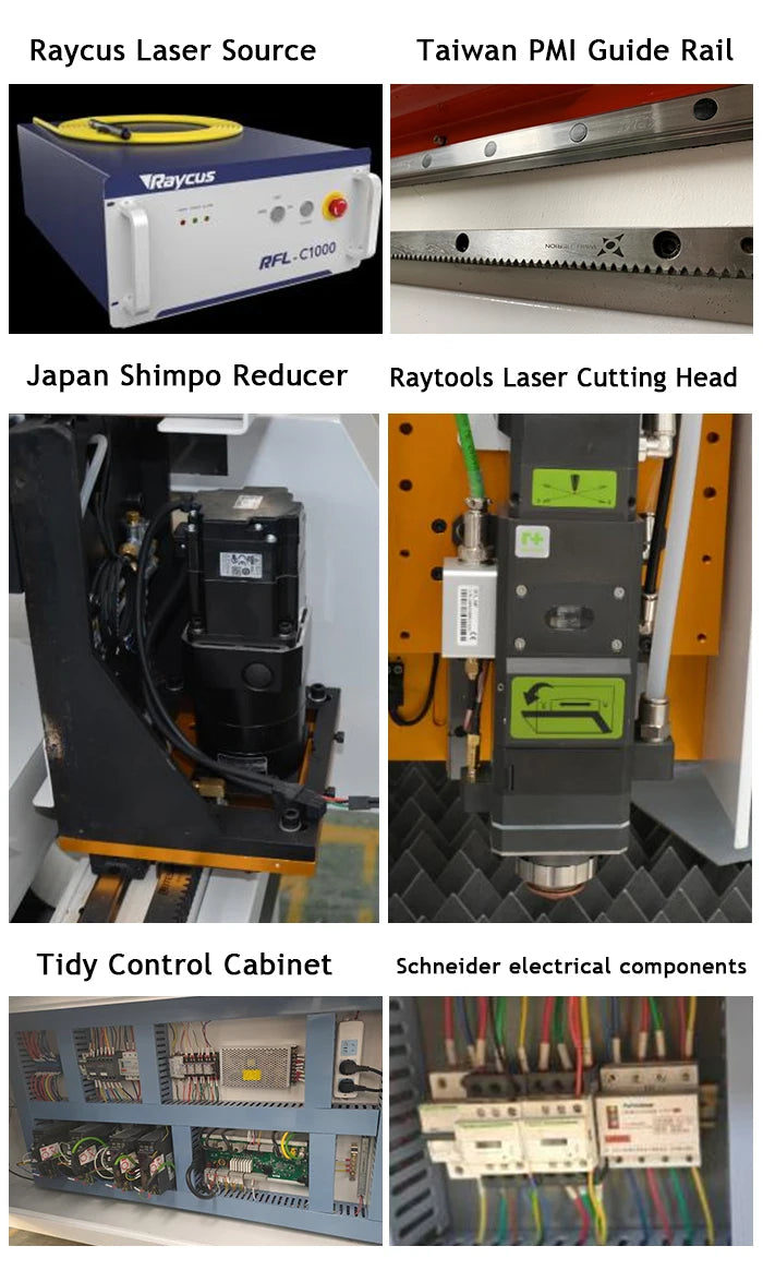 IPG 1kw Fiber Laser Cutting Machine With IPG Resonator 1000W