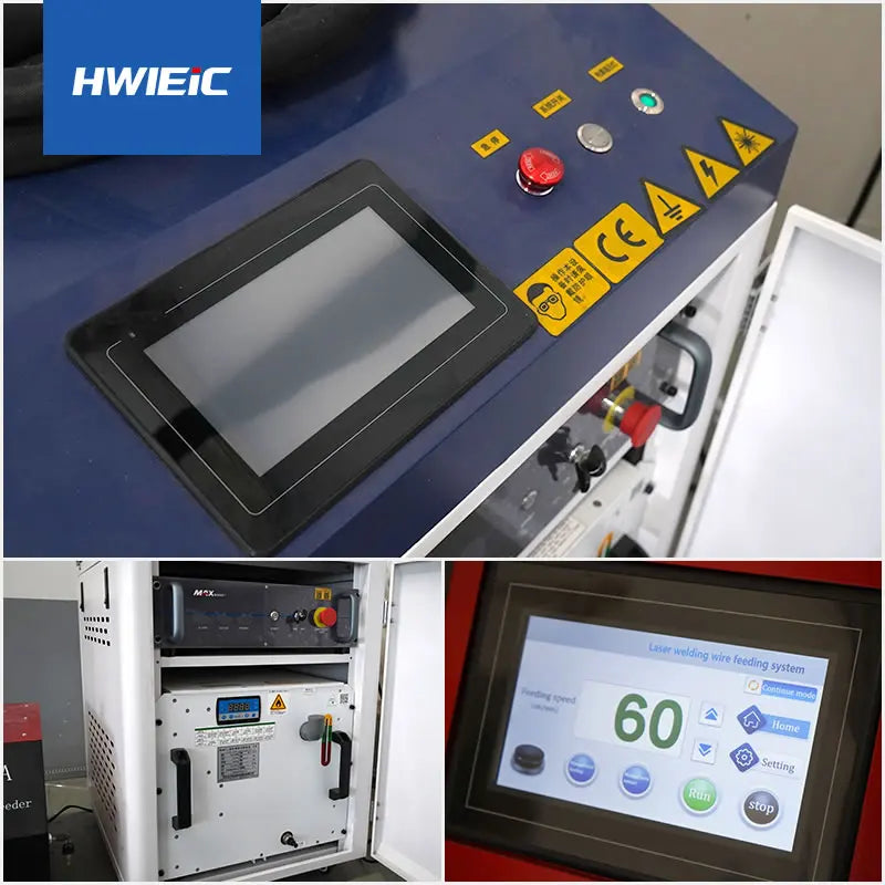 HWlEiC Mini Portable Handheld 1500w 2000w 3000w Laser Welders Metal Stainless Steel Laser Welding Machine