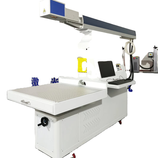 2021 Trends portable co2 3D laser marking machine with glass tube case