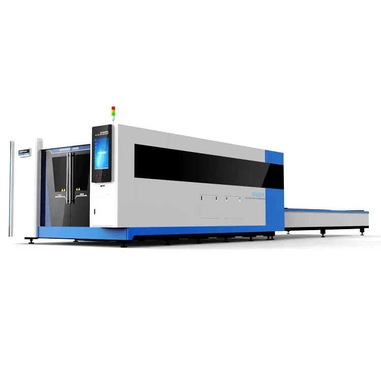 Senfeng 6kw 10kw 12kw high power fiber laser cutting machine with advanced technology SF 4020H