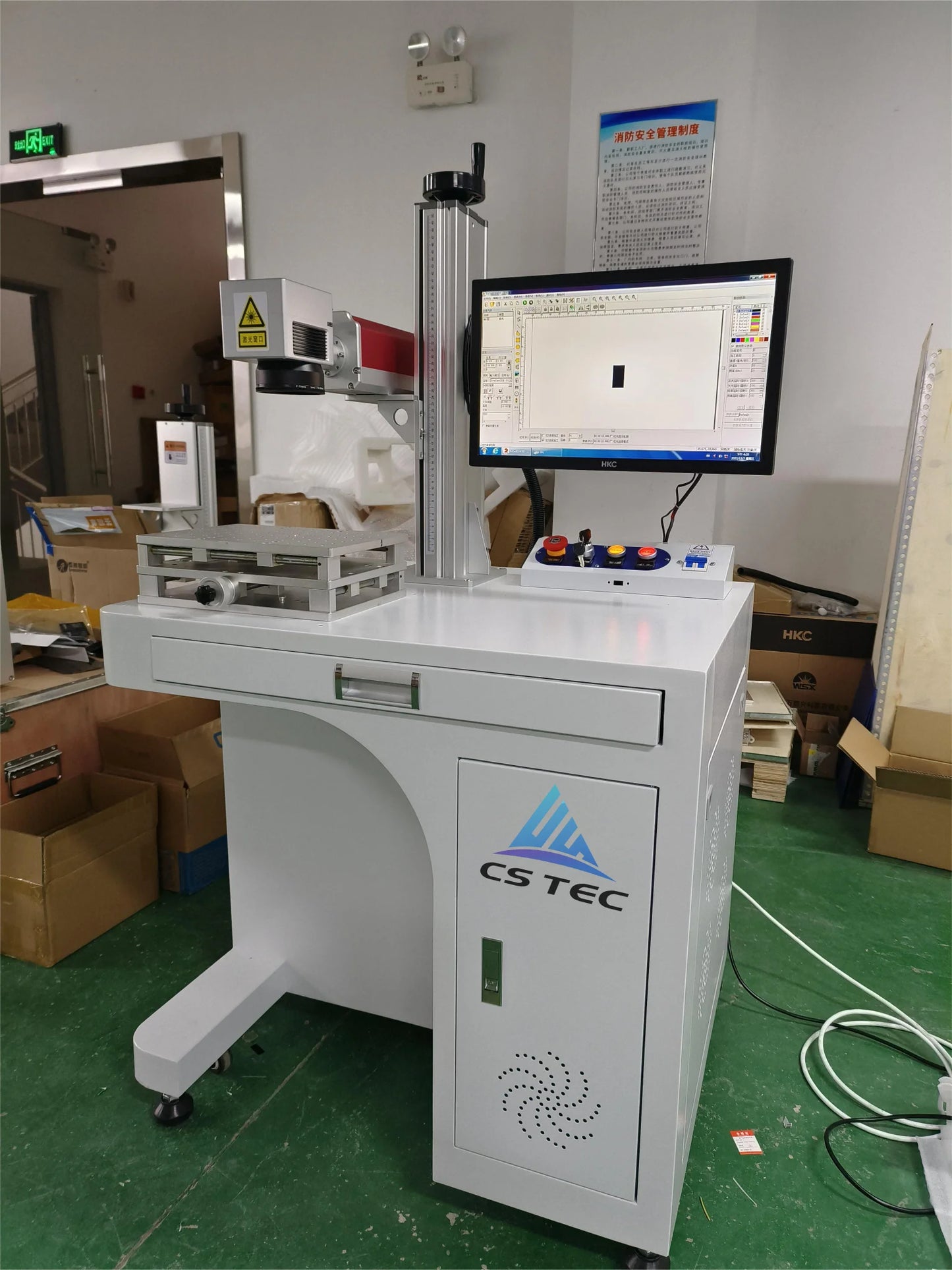 Laser Marking Machine with CCD and Screen: User-Friendly Interface and Enhanced Accuracy