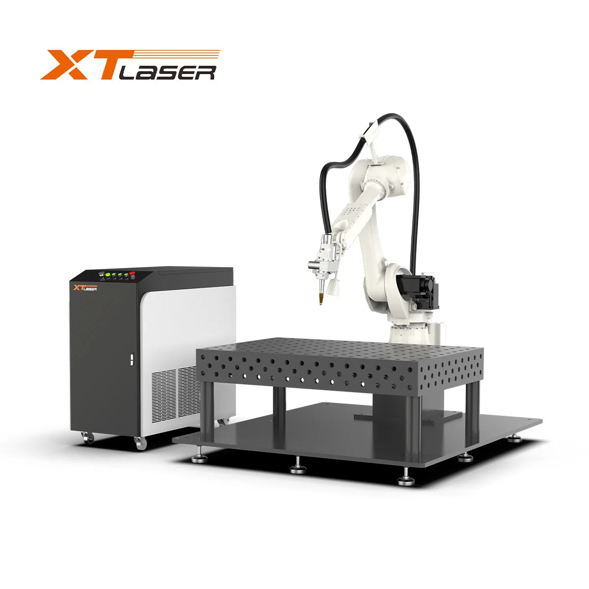 Robot fiber laser welding machine 3000W