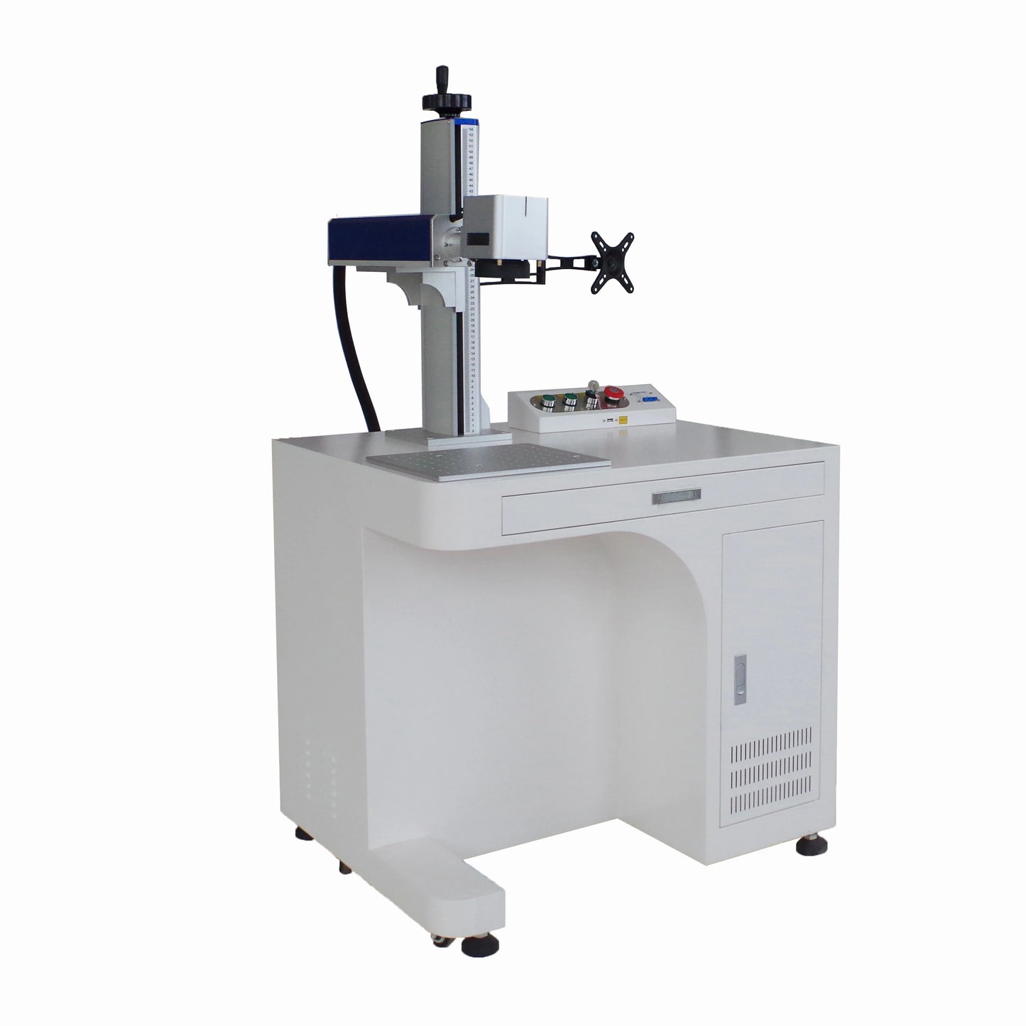 20W Desktop Fiber Laser Marking Machine Laser Engraving Machine