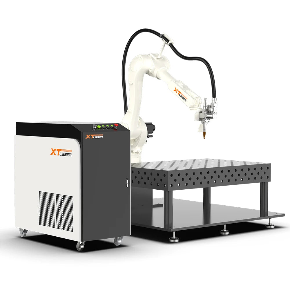 Robot fiber laser welding machine 3000W