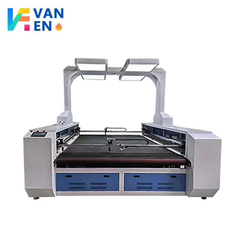 New Automatic Feeding Textile Cloth Fabric Laser Cutting Machine for Clothing Tents PVC Leatherwear