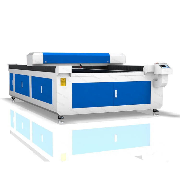 Large size 1300*2500mm CO2 laser engraving cutting machine with water chiller extractor