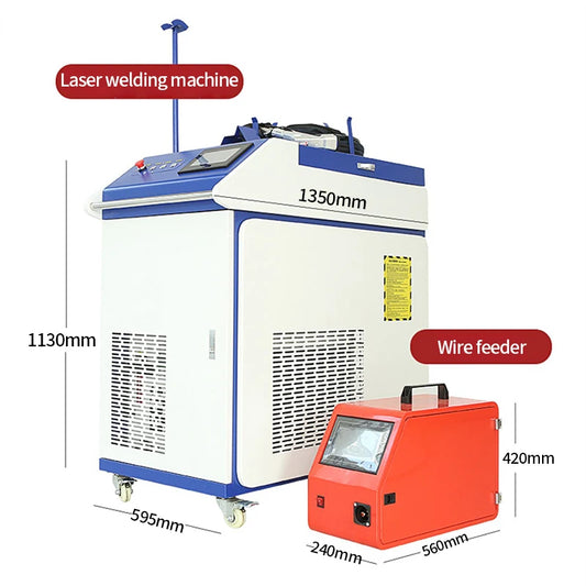 2000W Handheld Laser Welding Machine 3 in 1 Metal Welding Cutting Cleaning 1000W 1500W for Oxides on Stainless Steel Surfaces