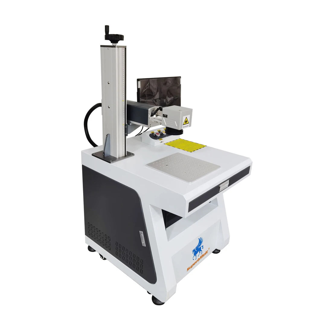 SuperbMelt 20-50W Industrial Desktop Gold Silver Metal Jewellery Laser Marking Machine