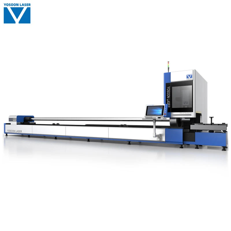 6020 cnc tube fiber laser pipe cutting machine auto focus metal laser cutting machines 12000w 20kw for stainless steel