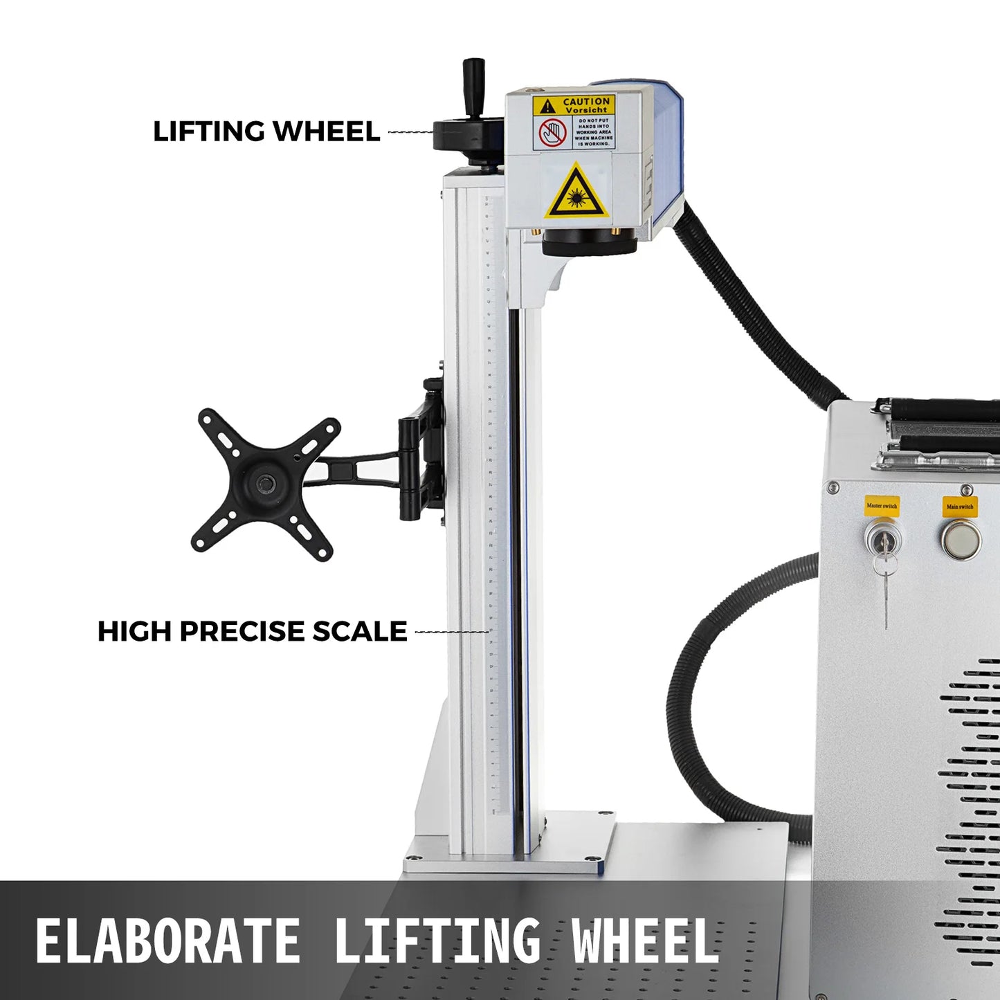 PEIXU Hot sale 30W Portable Fiber Laser Marking Machine 150x150 mm Fiber Laser marking machine